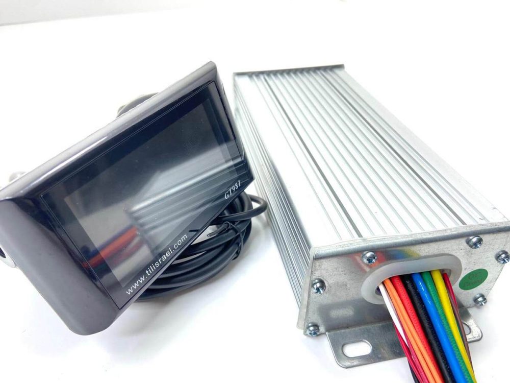 בקר 1000w / 35A + צג דיגיטלי - GT981 תצוגה צבעונית