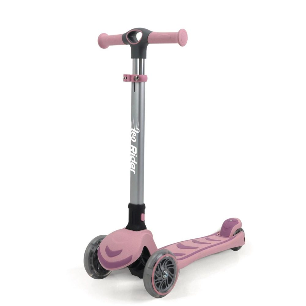 LEO Rider: קורקינט 3 גלגלים מואר לכיף ובטיחות